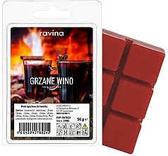 Wosk zapachowy do kominka Grzane Wino - Ravina Fireplace Wax — Zdjęcie N1