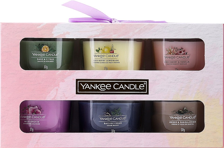 Zestaw - Yankee Candle Mini Set (candle/6x37g)  — Zdjęcie N1