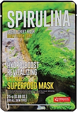 Maseczka do twarzy z ekstraktem ze spiruliny - Dermal Superfood Spirulina Mask — Zdjęcie N1