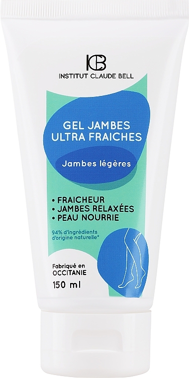 Łagodzący żel do stóp - Institut Claude Bell Ultra Fresh Legs Gel — Zdjęcie N1