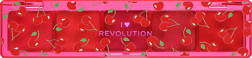 Paleta cieni do powiek - I Heart Revolution Mini Match Palette Cherry Please — Zdjęcie N2