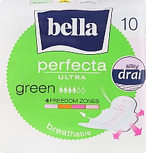 Podpaski, 10 szt. - Bella Perfecta Green Ultra — Zdjęcie N1