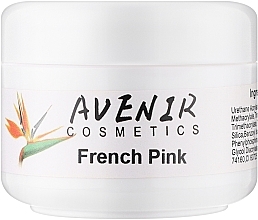 Żel do paznokci - Avenir Cosmetics French Pink — Zdjęcie N1