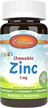 Cynk do żucia, naturalny smak jagodowy, 5 mg - Carlson Labs Kid's Chewable Zinc — Zdjęcie N2