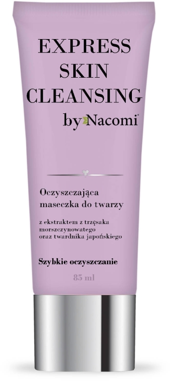 Oczyszczająca maseczka do twarzy - Nacomi Express Skin Cleansing — Zdjęcie N1