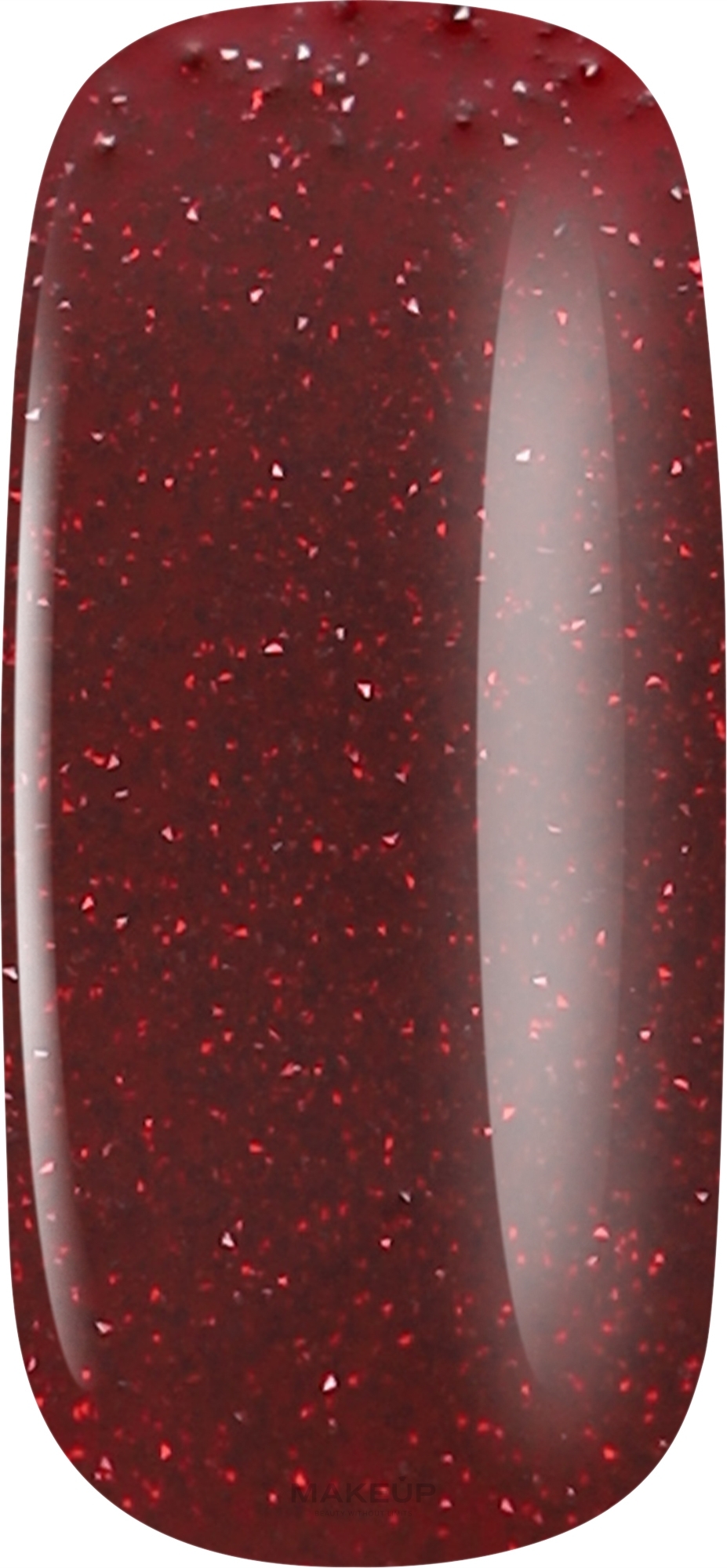 Odblaskowy żelowy lakier do paznokci - Moon Full Disco Gel Red Flashing — Zdjęcie FD06