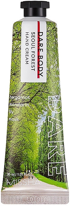 Krem do rąk - Missha Dare Body Hand Cream Seoul Forest — Zdjęcie N1