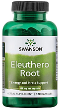 Suplement diety Eleuthero Root 425 mg - Swanson Eleuthero Root — Zdjęcie N1