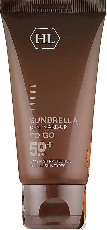 Tonujący krem przeciwsłoneczny do twarzy - Holy Land Cosmetics Sunbrella SPF 50+ Demi Make Up To Go — Zdjęcie N1