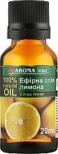 Olejek eteryczny Cytryna - Aroma Inter — Zdjęcie N3