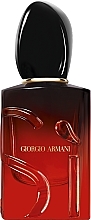 Giorgio Armani Si Passione Intense Refillable - Woda perfumowana — Zdjęcie N1