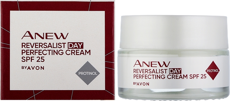 Rewitalizujący krem do twarzy na dzień - Avon Anew Reversalist Day With Protinol Cream SPF 25 — Zdjęcie N2