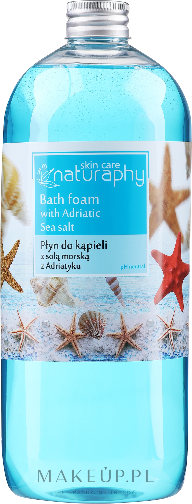Płyn do kąpieli z solą morską - Naturaphy Adriatic Sea Salt Bath Foam — Zdjęcie 1000 ml