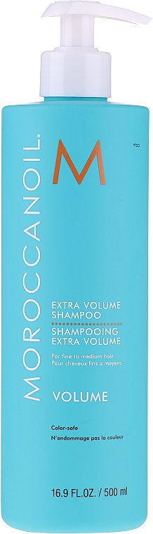 Zestaw do włosów - MoroccanOil Extra Volume Shampoo & Conditioner (shm 500 ml + cond 500 ml) — Zdjęcie N3