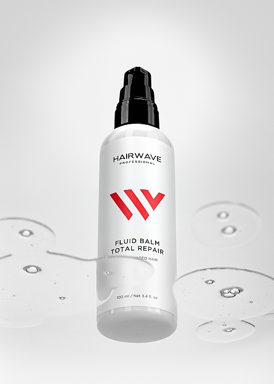 Balsam-płyn do włosów zniszczonych, więcej nawilżenia - Hairwave Fluid Balm — Zdjęcie N3