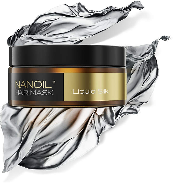 Maska do włosów z proteinami jedwabiu - Nanoil Liquid Silk Hair Mask — Zdjęcie N3