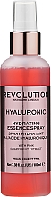 Kup Spray do twarzy - Makeup Revolution Hyaluronic Hydrating Essence Spray
