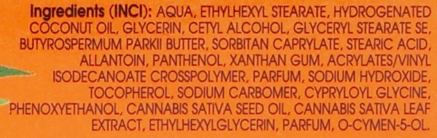 Ultraodżywczy krem do twarzy z olejem konopnym - Bione Cosmetics Cannabis Ultra Greasy Deeply Nourishing Cream — Zdjęcie N3