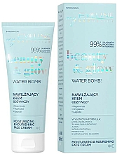 Kup Krem nawilżająco-odżywczy - Eveline Cosmetics Beauty & Glow Water Bomb! Moisturizing & Nourishing Face Cream