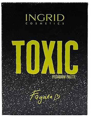 Paleta cieni do powiek - Ingrid Cosmetics x Fagata Toxic Eyeshadow Palette — Zdjęcie N2