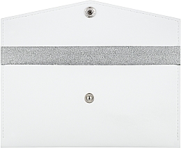 Biała torebka-kopertówka - MAKEUP Envelope Wallet White — Zdjęcie N3