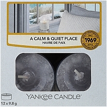Kup Podgrzewacze zapachowe tealight - Yankee Candle Scented Tea Light Candles A Calm & Quiet Place