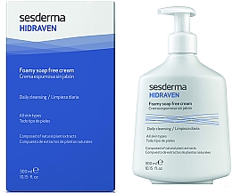 Kup PRZECENA! Głęboko oczyszczająca kremowa pianka do twarzy i ciała - SesDerma Laboratories Hidraven Foamy Soap Free Cream *