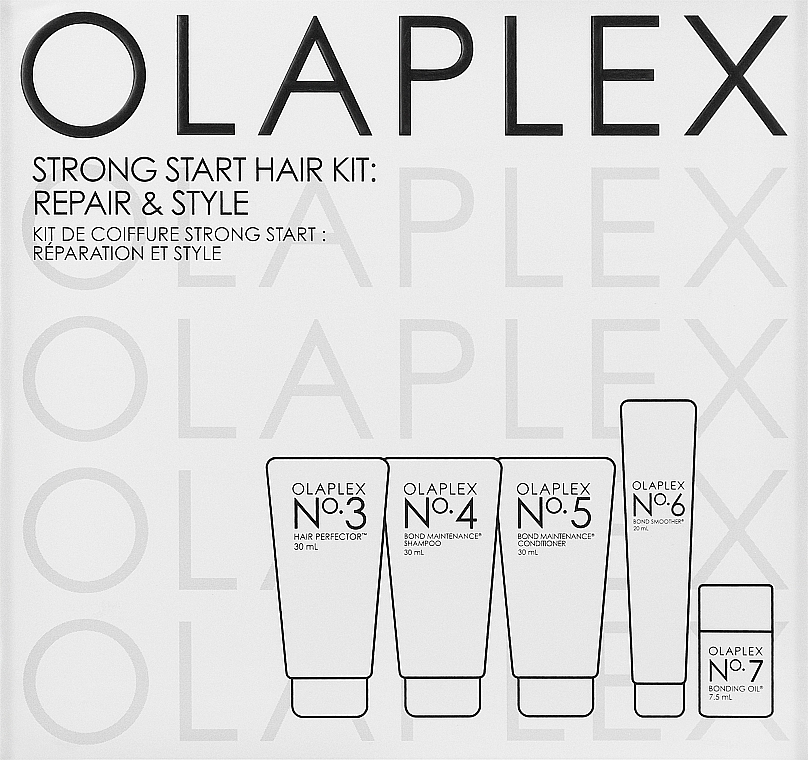 Zestaw, 5 produktów - Olaplex Strong Start Hair Kit — Zdjęcie N1
