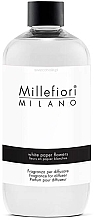 Wkład do dyfuzora zapachowego - Millefiori Milano Natural White Paper Flowers Diffuser Refill — Zdjęcie N1