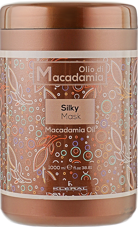 Maska-jedwab z olejem makadamia - Kleral System Olio Di Macadamia Silky Mask — Zdjęcie N5