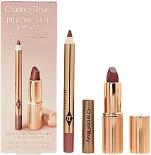 Kup Zestaw do makijażu ust (liner 0.8 g + lipstick 1.5 g) - Charlotte Tilbury Pillow Talk Lip Kit