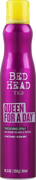 Spray do stylizacji włosów - Tigi Bed Head Queen For A Day Thickening Spray for Insane Volume & Texture — Zdjęcie N3