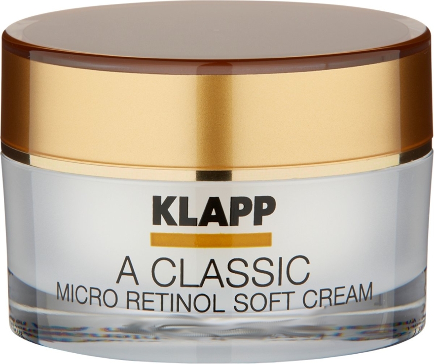 Delikatny krem do twarzy Microretinol - Klapp A Classic Micro Retinol Soft Cream