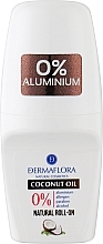 Dezodorant w kulce z olejem kokosowym - Dermaflora Natural Roll-on Coconut Oil — Zdjęcie N1