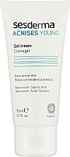 Żel-krem do twarzy - SesDerma Laboratories Acnises Young Gel Cream — Zdjęcie N1