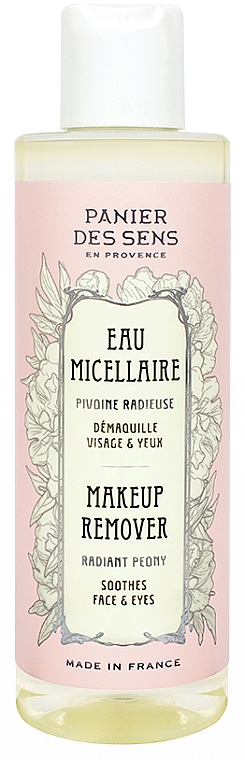Płyn micelarny - Panier des Sens Radiant Peony Skin Makeup Remover — Zdjęcie N1