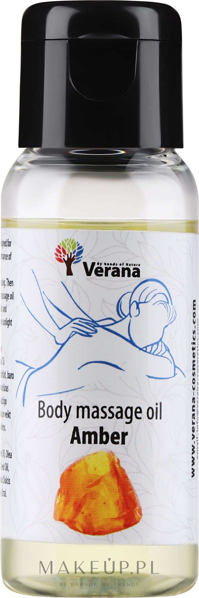 Olejek do masażu ciała Bursztyn - Verana Body Massage Oil  — Zdjęcie 30 ml