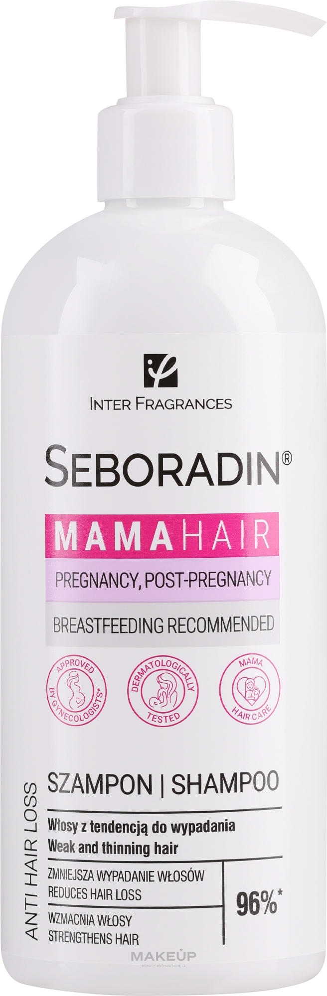 Szampon do włosów słabych i cienkich - Seboradin Mama Hair Shampoo — Zdjęcie 400 ml