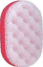 Gąbka kąpielowa, owalna, różowa - Ewimark — Zdjęcie N1