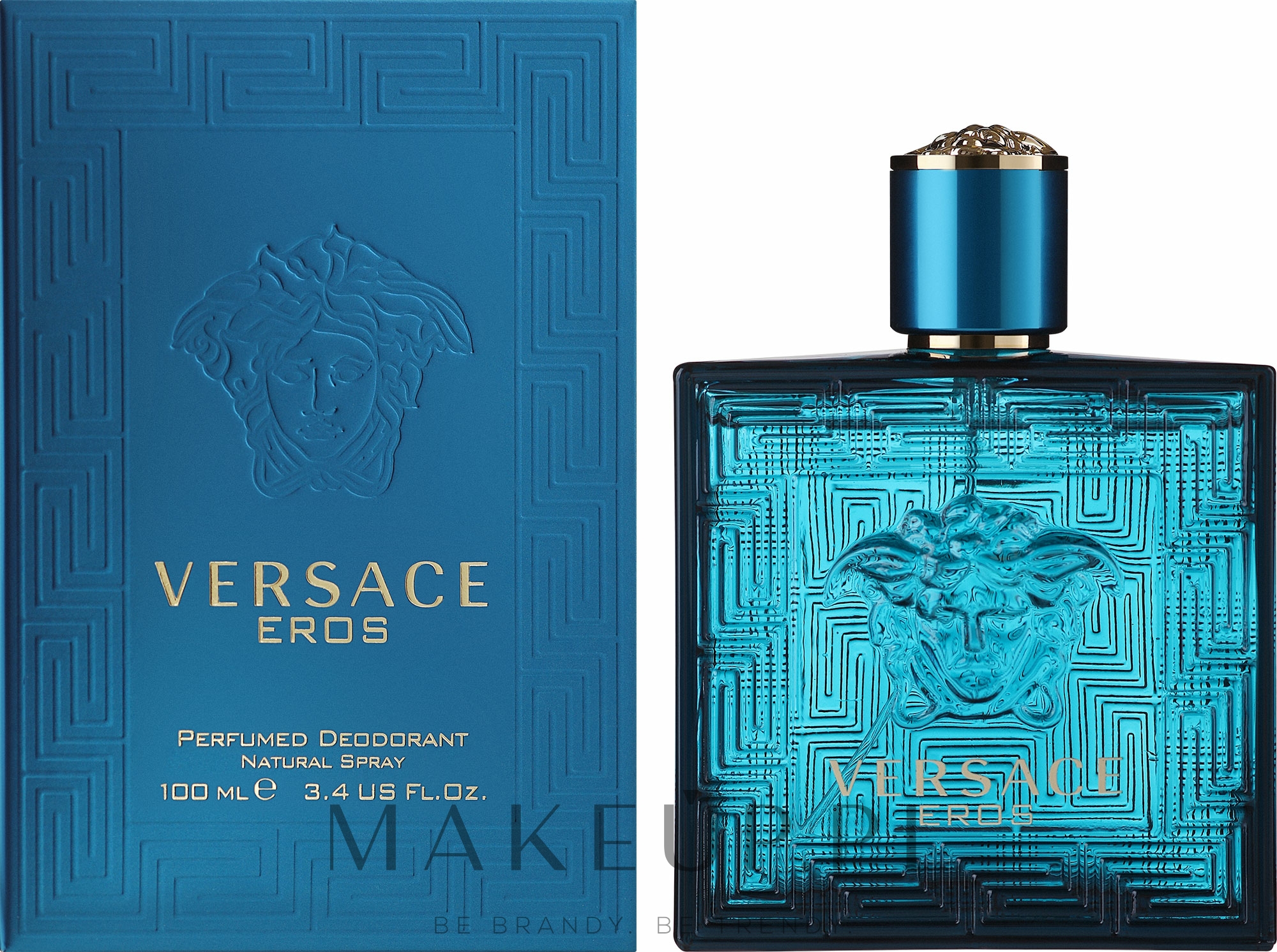 Versace Eros - Perfumowany dezodorant w atomizerze — Zdjęcie 100 ml