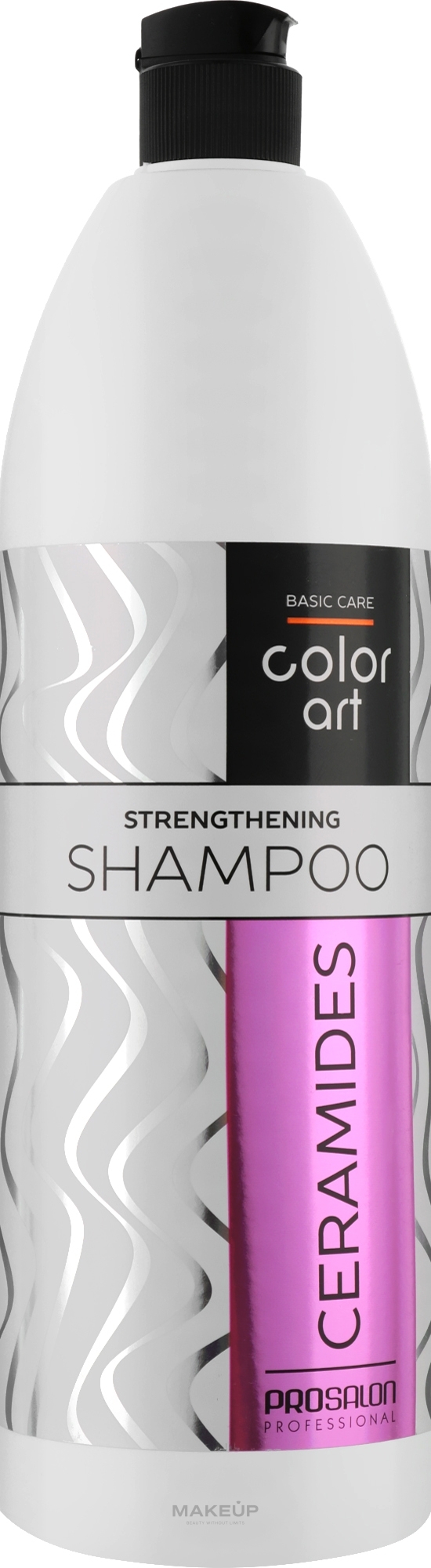 Wzmacniający szampon do włosów z ceramidami - Prosalon Basic Care Color Art Strengthening Shampoo Ceramides — Zdjęcie 1000 ml
