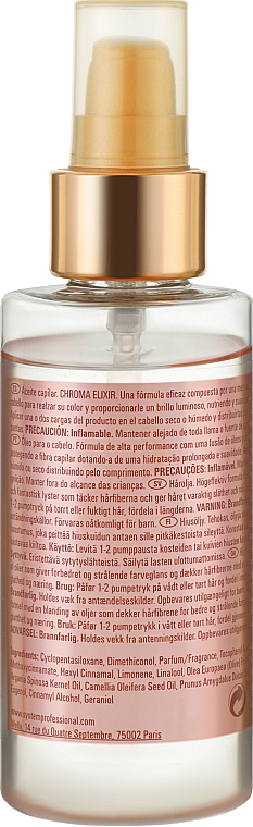 Eliksir do ochrony koloru włosów - Wella SP Luxe Oil Chroma Elixir — Zdjęcie N2