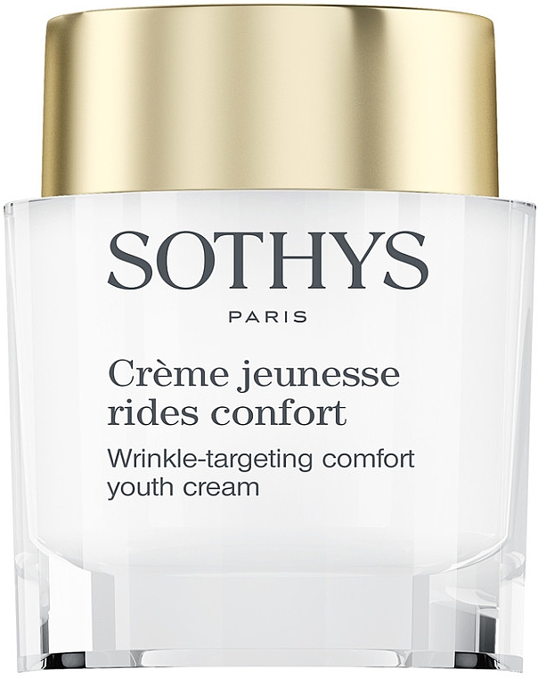Bogaty krem regenerujący - Sothys Wrinkle-Targeting Comfort Youth Cream — Zdjęcie N1