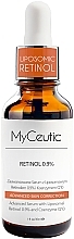Serum z liposomalnym retinolem 0,9% i koenzymem Q10 - MyCeutic Advanced Skin Corrector Retinol 0.9% — Zdjęcie N1