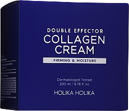 Kolagenowy krem ​​do twarzy o podwójnym działaniu - Holika Holika Double Effector Collagen Cream — Zdjęcie N3
