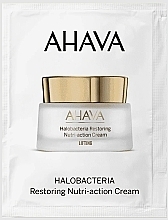 Rewitalizujący i odżywczy krem - Ahava HaloBacteria Restoring Nutri-action Cream (próbka) — Zdjęcie N1