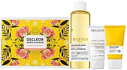 Kup Zestaw - Decleor Rose D'Orient Infinite Soothing Set (sh/gel 250 ml + f/cr 50 ml + mousse 50 ml)