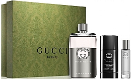 Kup Gucci Guilty Pour Homme - Zestaw (edt/90ml + deo/75ml + edt/15ml)