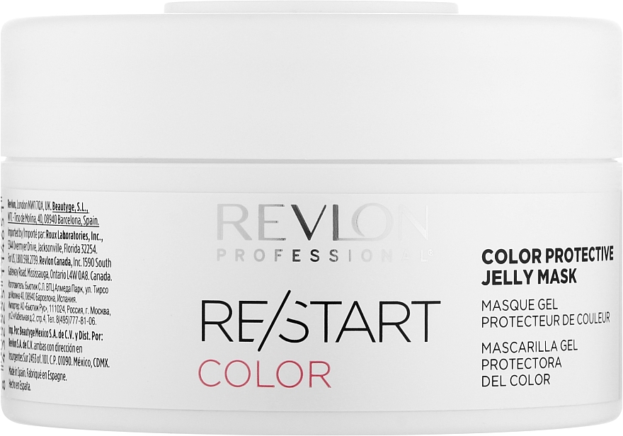 Maska do włosów farbowanych - Revlon Professional Restart Color Protective Jelly Mask