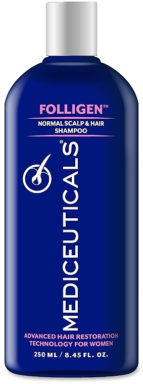 Szampon dla kobiet przeciw wypadaniu włosów - Mediceuticals Advanced Hair Restoration Technology Women Folligen — Zdjęcie N1